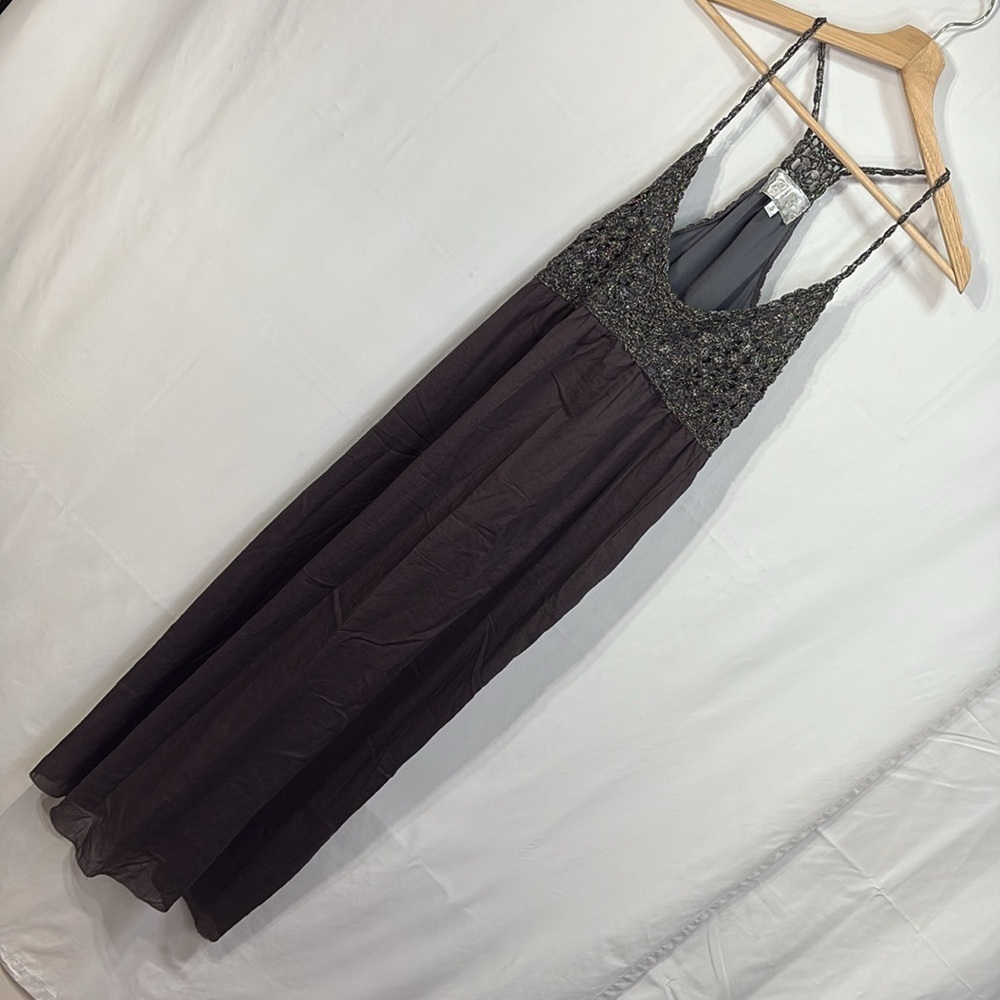 🪶 213 dark gray and silver sundress style md-300 - Picture 2 of 5
